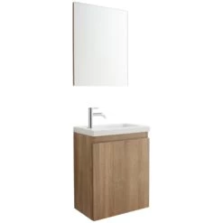 Allibert Fonteinmeubel Portopack Eiken 40cm -Badkamer Meubelen Verkoop 123 169