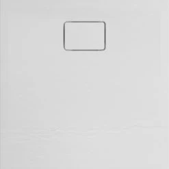 Allibert Terreno Douchebak 80x80cm Kwartz Wit