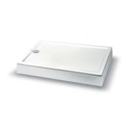 Allibert Fix Alu Mantel Voor Douchebak 120 Cm Wit