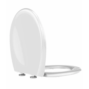 Allibert Lenti WC Bril Wit Met Softclose Kunststof 4 Allibert Lenti WC Bril Wit Met Softclose Kunststof - Afbeelding 4