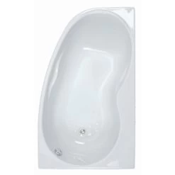 Allibert Jacana Bad Links 150x90cm Wit Toplax