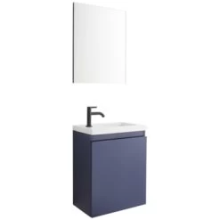 Allibert Fonteinmeubel Portopack 40cm Blauw -Badkamer Meubelen Verkoop 123 65
