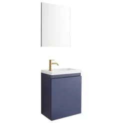 Allibert Fonteinmeubel Portopack 40cm Blauw -Badkamer Meubelen Verkoop 123 67