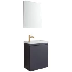 Allibert Fonteinmeubel Portopack 40cm Zwart -Badkamer Meubelen Verkoop 123 99