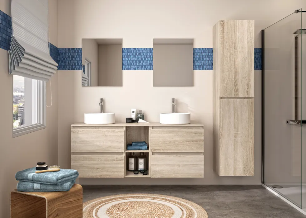 Badkamer Meubelen Verkoop -Badkamer Meubelen Verkoop 244780 GAYA Ensemble 150 cm Chene Hamilton Photo 2NC